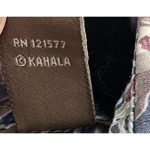 Vintage Kahala 1936 Hawaiian Button Down Blue Shirt-Size Large - Picture 6 of 7